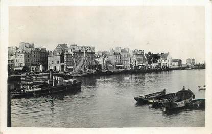 CPSM FRANCE 50 "Cherbourg, L'Avant port et le quai de Caligny"