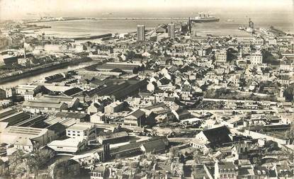 CPSM FRANCE 50 "Cherbourg, Panorama de la ville et de la Rade"
