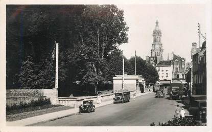 CPSM FRANCE 50 "Avranches, la rue Nationale" / OBLITERATION DAGUIN