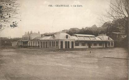 CPA FRANCE 50 "Granville, la gare"