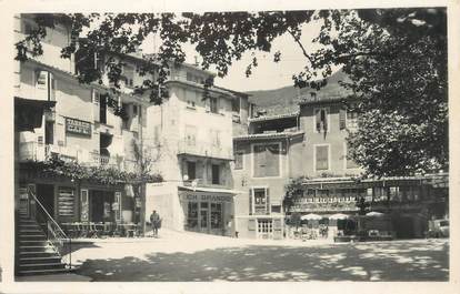 / CPSM FRANCE 06 "Puget Theniers, place Adolphe Conil"