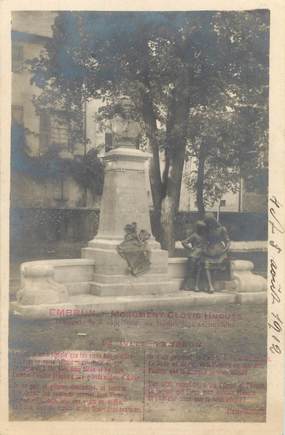 / CPA FRANCE 05 "Embrun, monument Clovis Hugues"