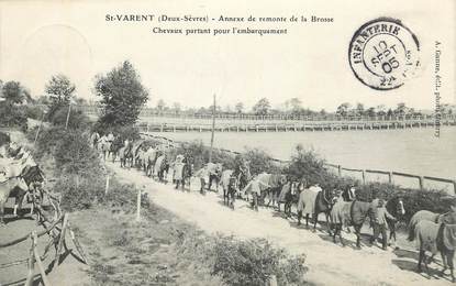 CPA FRANCE 79 "Saint Varent, annexe de Remonte de la Brosse"