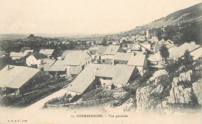 / CPA FRANCE 01 "Cormaranche, vue générale"