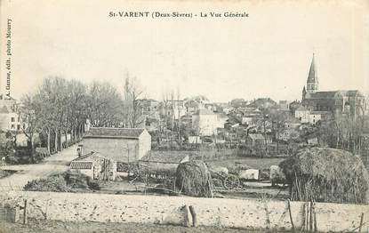 CPA FRANCE 79 "Saint Varent, la vue générale "
