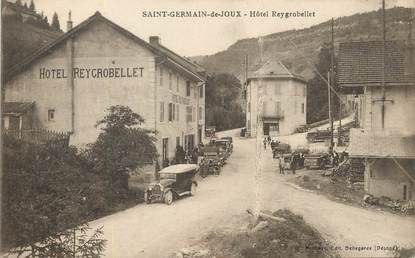 / CPA FRANCE 01 "Saint Germain de Joux, hôtel Reygrobellet"