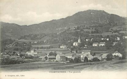 / CPA FRANCE 01 "Champfromier, vue générale"