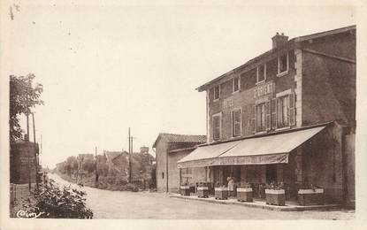 / CPA FRANCE 01 "Les Echets, hôtel d'Orient, route du Bourg"