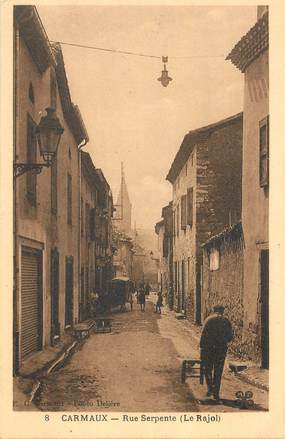 CPA FRANCE 81 "Carmaux, rue Serpente"