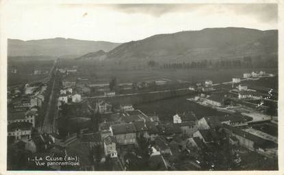 / CPSM FRANCE 01 "La Cluse, vue panoramique"