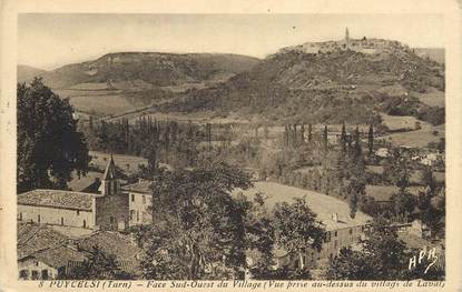 CPA FRANCE 81 "Puycelsi, le village"