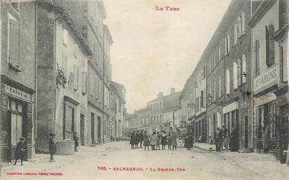 CPA FRANCE 81 "Salvagnac, la grande rue"