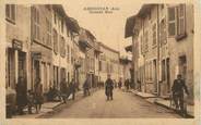 01 Ain / CPA FRANCE 01 "Ambronay, grande rue"