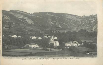 / CPA FRANCE 01 "Champfromier, villages du haut et Mont Lachat"