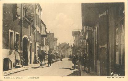 / CPA FRANCE 03 "Ebreuil, grand'rue"