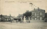 03 Allier / CPA FRANCE 03 "Gennetines, la mairie et le monument aux morts"