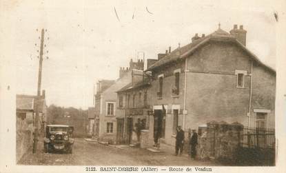 / CPA FRANCE 03 "Saint Desiré, route de Verdun"