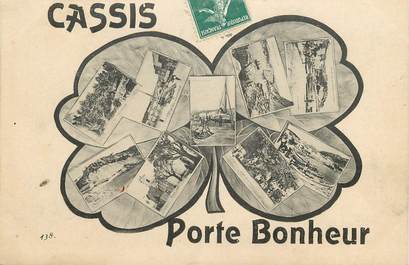 CPA FRANCE 13 "Cassis, porte bonheur"