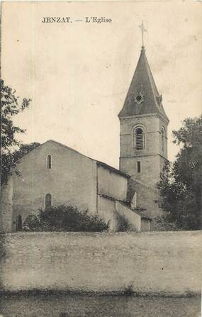 / CPA FRANCE 03 "Jenzat, l'église"