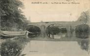 82 Tarn Et Garonne CPSM FRANCE 82 "Albias, le Pont de Pierre sur l'Aveyron"