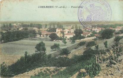 CPA FRANCE 82 "Corbarieu, panorama"
