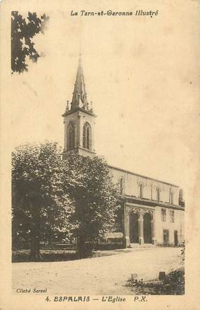 CPA FRANCE 82 "Espalais, l'Eglise"