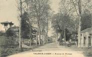 82 Tarn Et Garonne CPA FRANCE 82 "Valence d'Agen, avenue de Moissac"