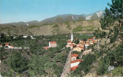 / CPSM FRANCE 04 "La Javie, vue générale et la montagne de Blayeul"