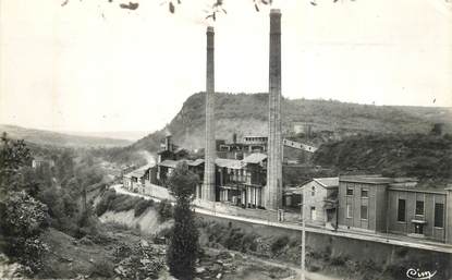 CPSM FRANCE 82 "Lexos, Usine à ciment Gallus"