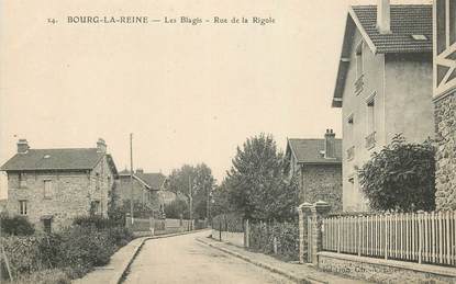 CPA FRANCE 92 "Bourg la Reine, les Blagis, rue de la Rigole"