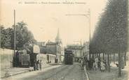 92 Haut De Seine CPA FRANCE 92 "Bagneux, Place Dampierre" / TRAMWAY