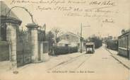 92 Haut De Seine CPA FRANCE 92 "Chatillon, la Rue de Sceaux" / TRAMWAY