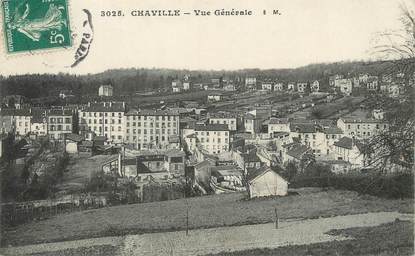 / CPA FRANCE 92 "Chaville, vue générale"