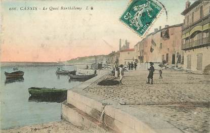 CPA FRANCE 13 "Cassis, le quai Barthélémy"