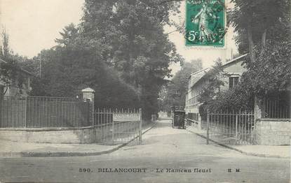 / CPA FRANCE 92 "Boulogne Billancourt, le hameau fleuri"