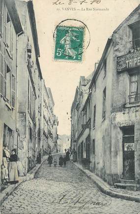 CPA FRANCE 92 "Vanves, la Rue Normande"
