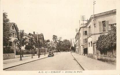 CPA FRANCE 92 "Sceaux, avenue du Parc"