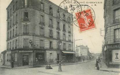 CPA FRANCE 93 "Le Pré saint Gervais, la rue de Pantin"