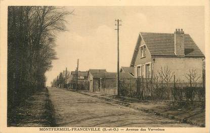 CPA FRANCE 93 "Montfermeil Franceville, avenue des Verveines"