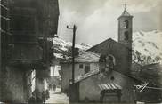 05 Haute Alpe / CPSM FRANCE 04 "Saint Veran, l'église"