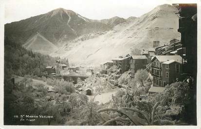 / CPSM FRANCE 06 "Saint Martin Vesubie en hiver"