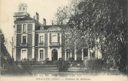 / CPA FRANCE 03 "Meaulne, château de Bellevue"