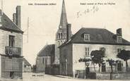 03 Allier / CPA FRANCE 03 "Cressange, point central et place de l'église"