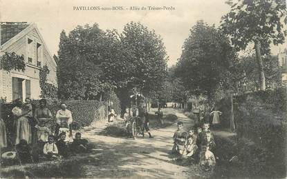 CPA FRANCE 93 "Pavillon sous Bois, Allée du Trésor Perdu"