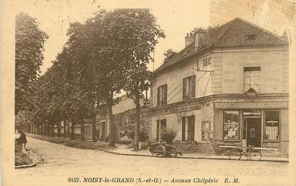CPA FRANCE 93 "Noisy le Grand, avenue Chilpéric, Restaurant Tabac"