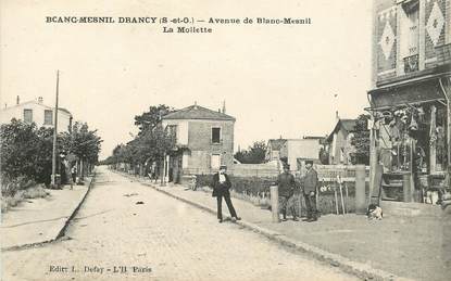 CPA FRANCE 93 "Le Blanc Mesnil Drancy, avenue de Blanc Mesnil, La Mollette"