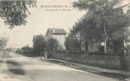 CPA FRANCE 93 "Le Blanc Mesnil, l'avenue de la Pensée"