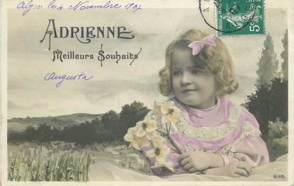 CPA PRÉNOM "Adrienne"