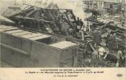 77 Seine Et Marne CPA FRANCE 77 "Melun, catastrophe de chemin de fer, 1913"