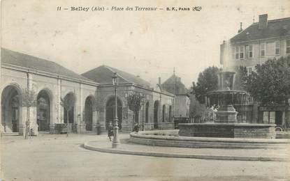 / CPA FRANCE 01 "Belley, place des Terreaux"